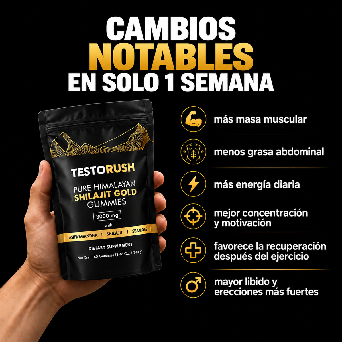 TestoRush | Tu dosis diaria de testosterona