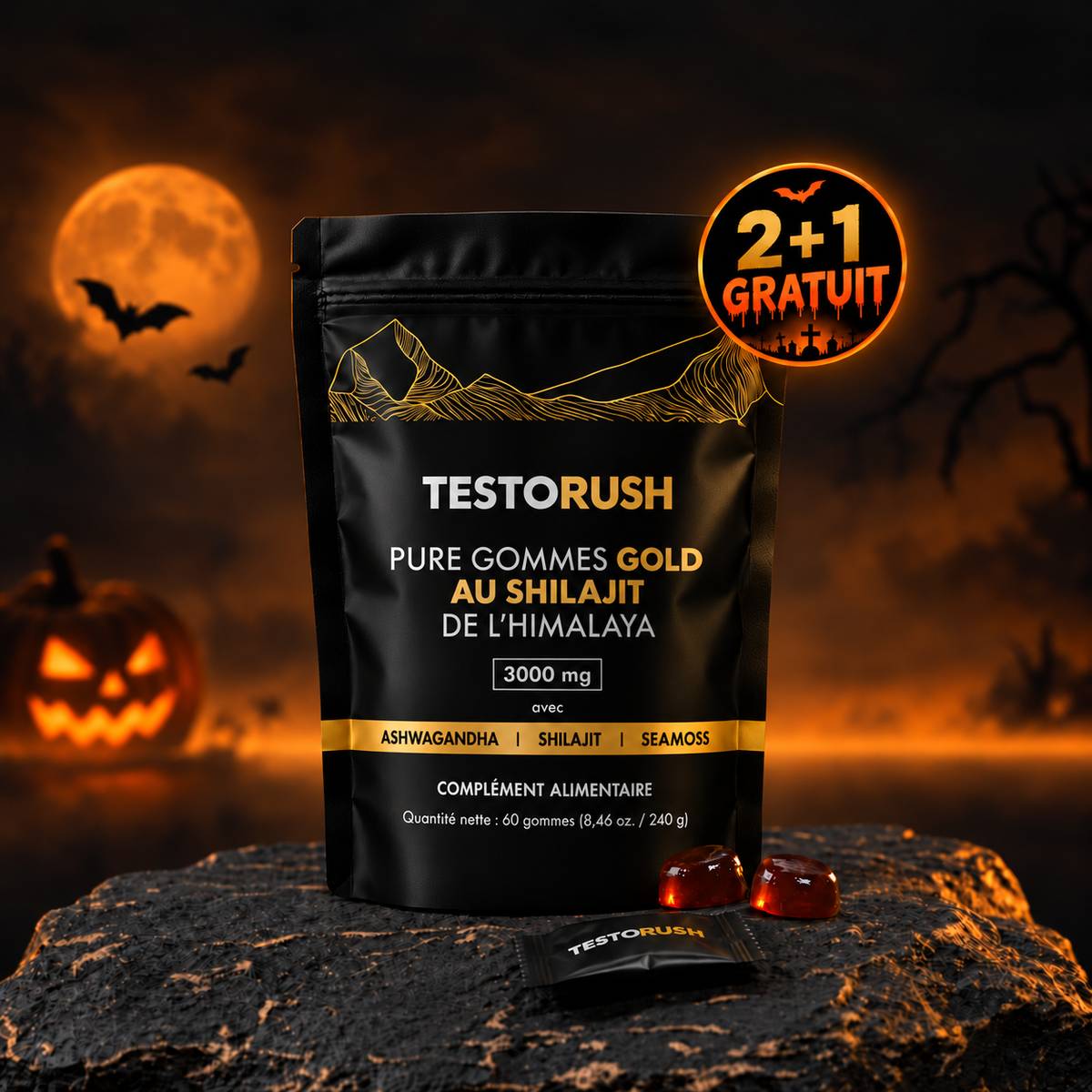 TestoRush | Votre boost quotidien de testostérone