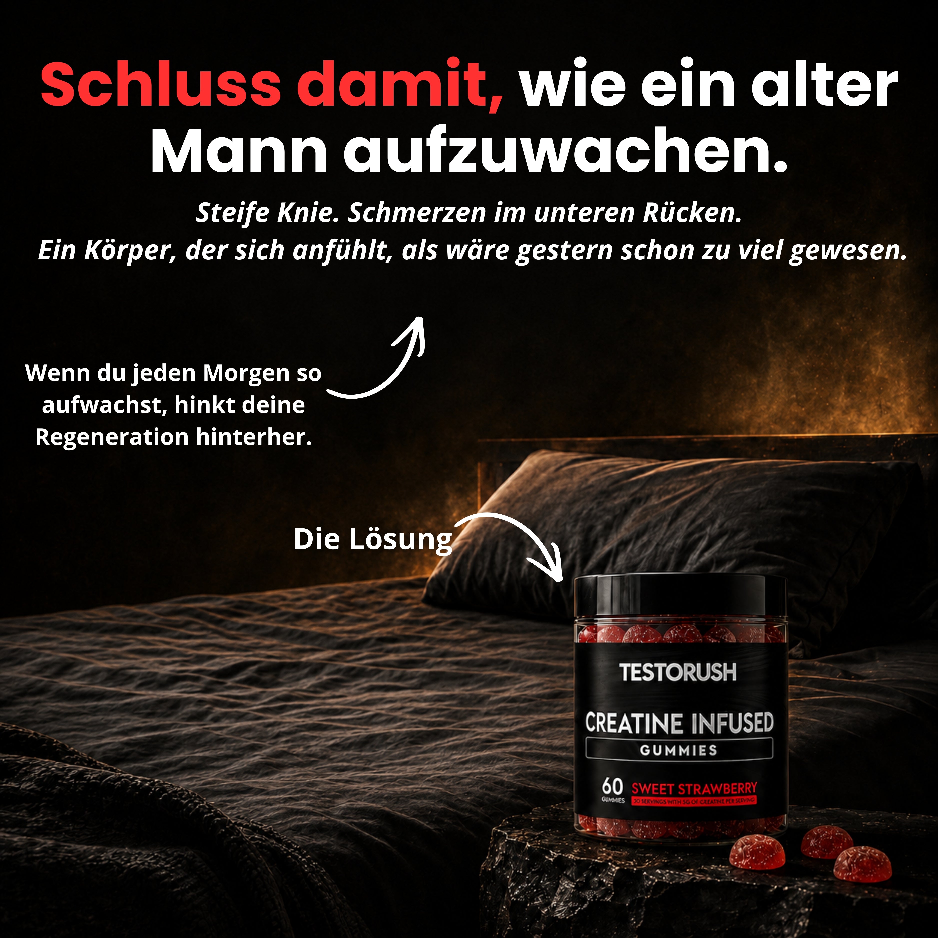 TestoRush | Kreatin-Gummis