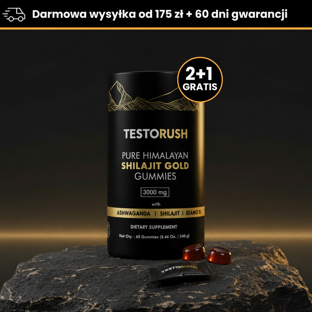 Testorush Daily Gummies