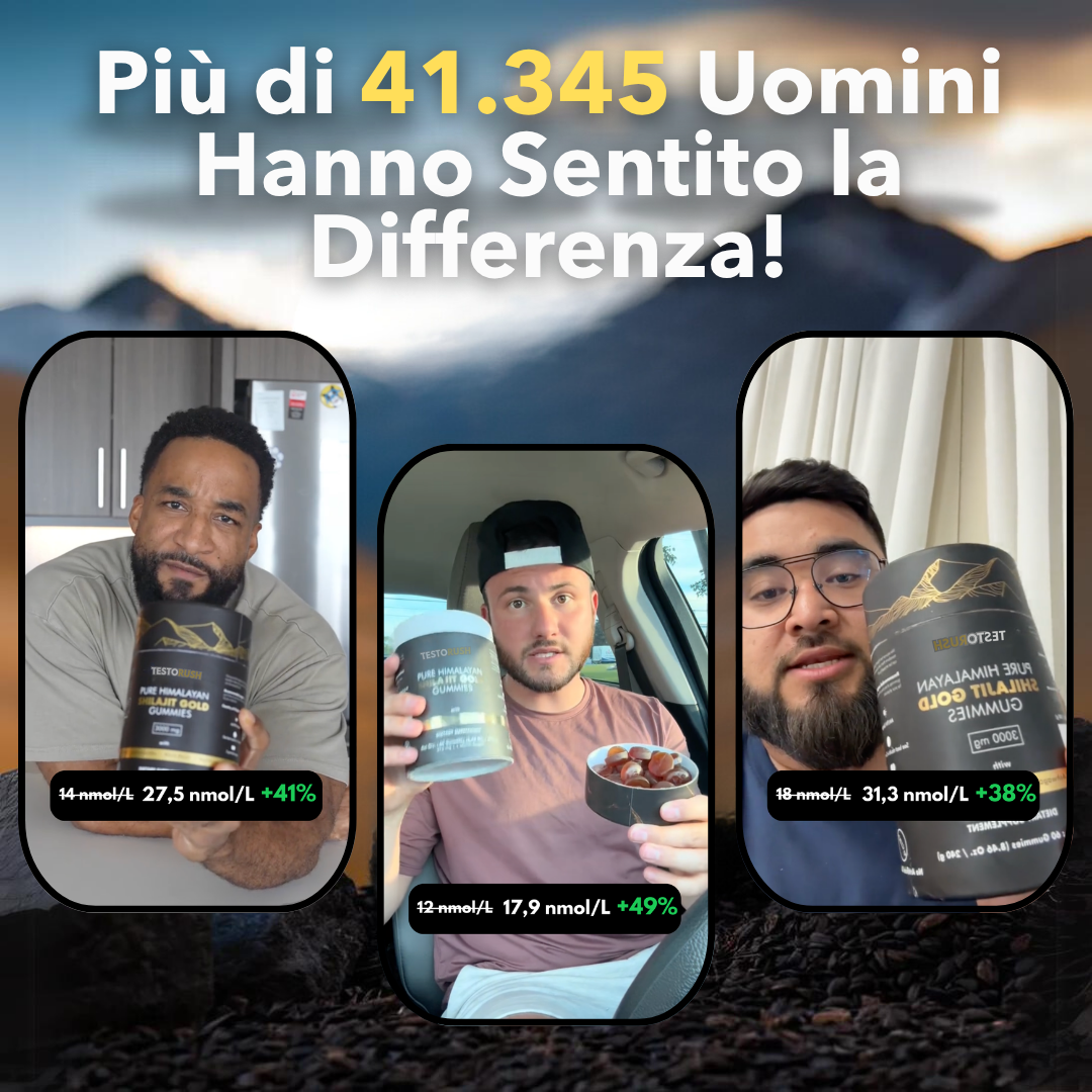 Testorush Daily Gummies