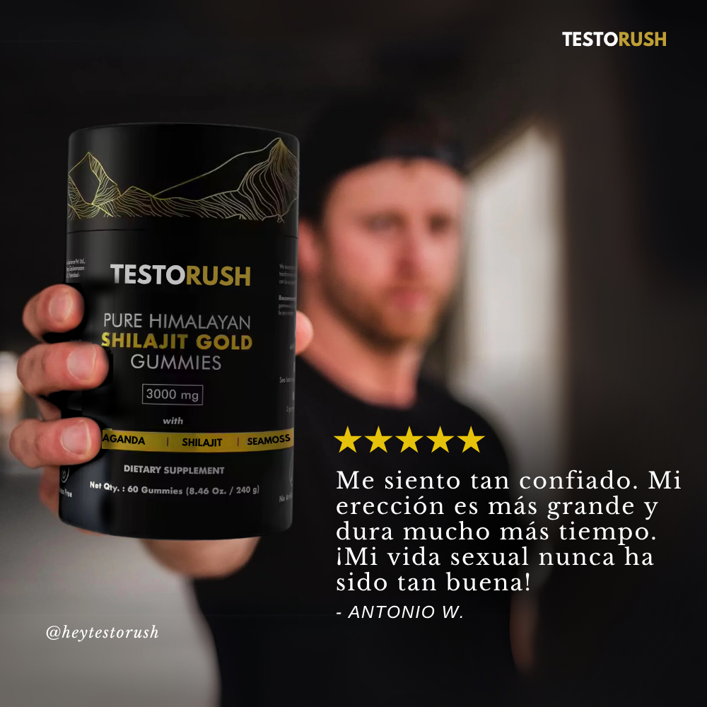 Testorush Daily Gummies