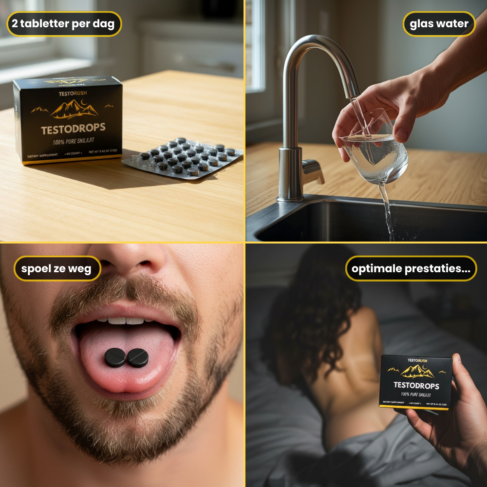 TestoDrops - Voor Maximale Bedprestaties