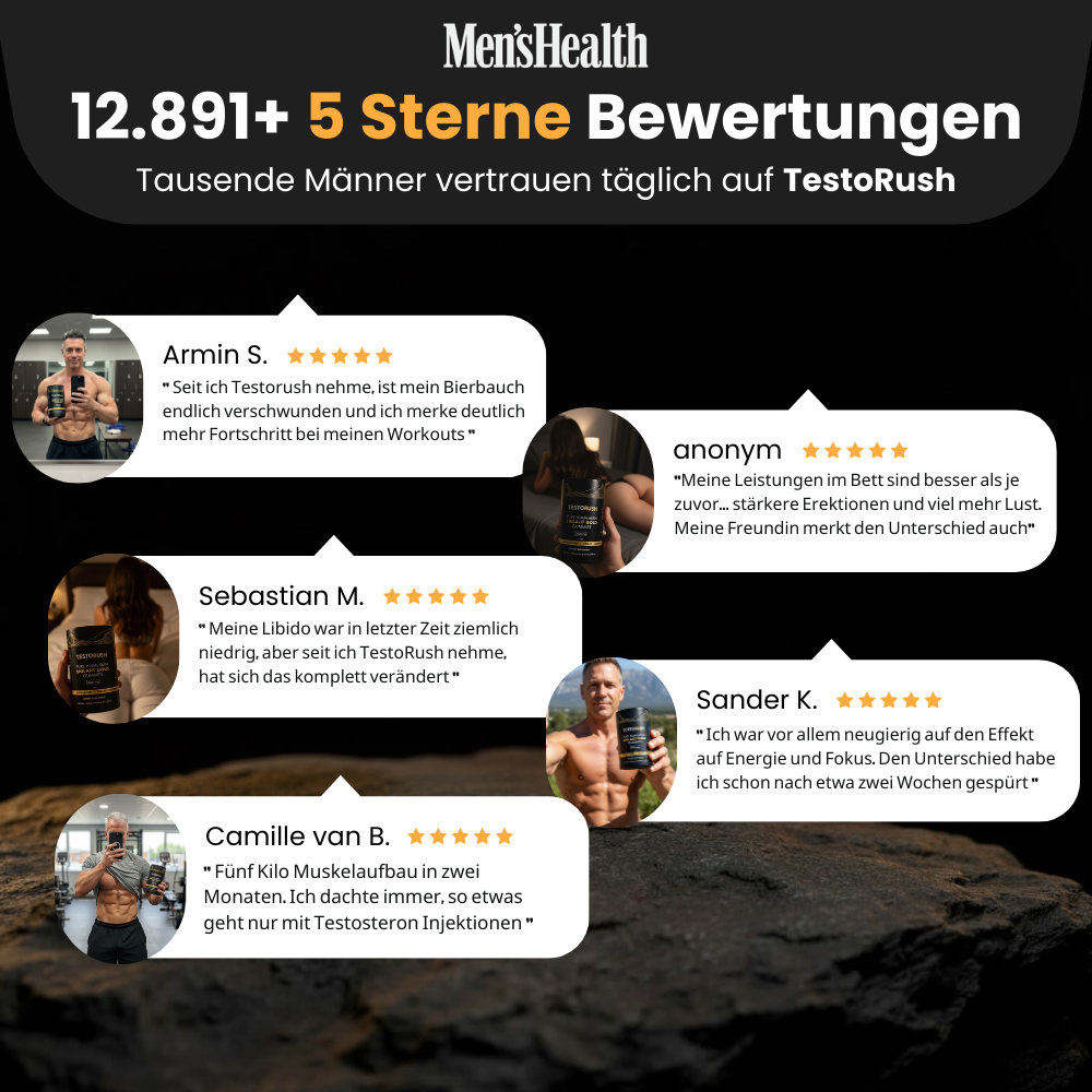 TestoRush | Dein täglicher Testo-Boost