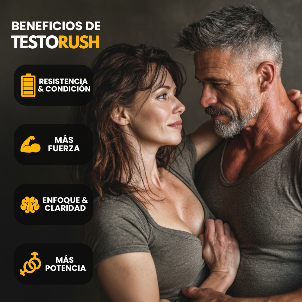 TestoRush | Tu dosis diaria de testosterona