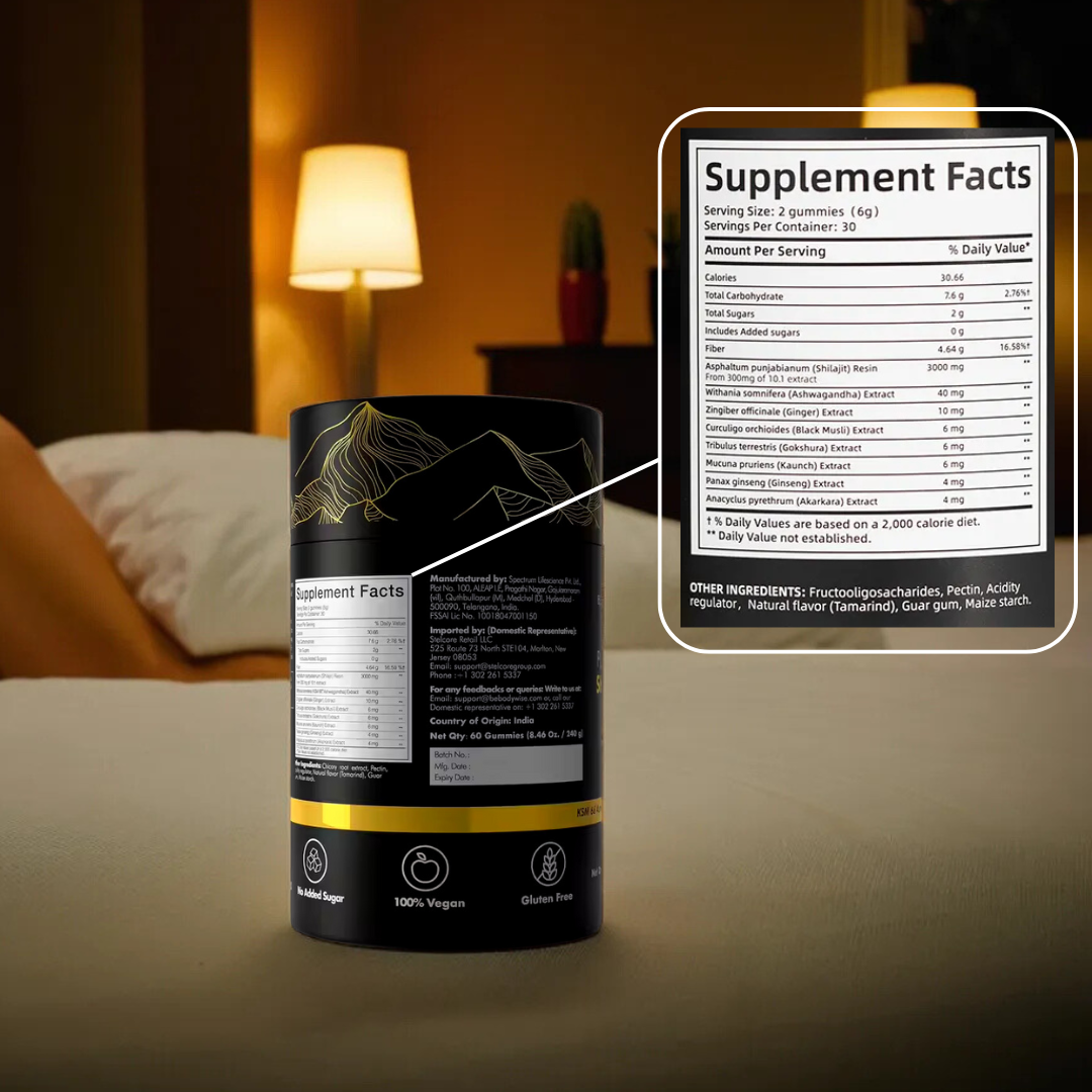 2-in-1 Gummies ~ Word harder & Houd het langer vol