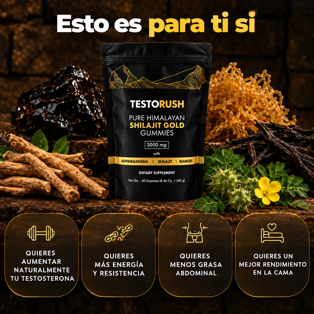 TestoRush | Tu dosis diaria de testosterona