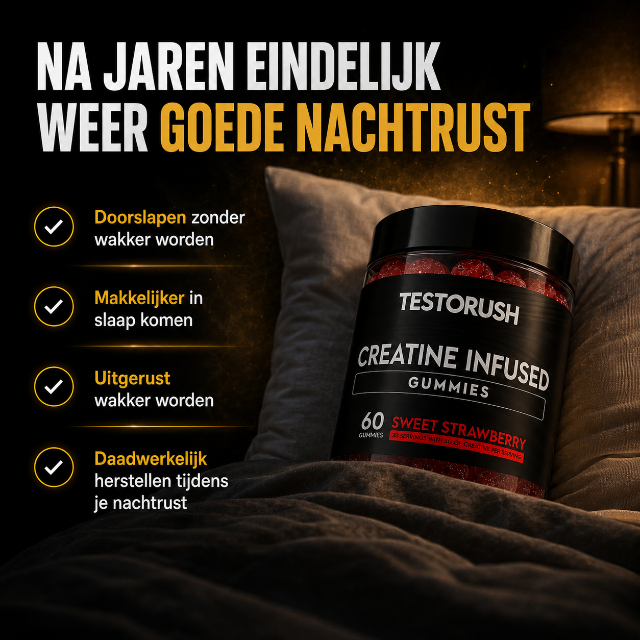 TestoRush | Creatine Gummies