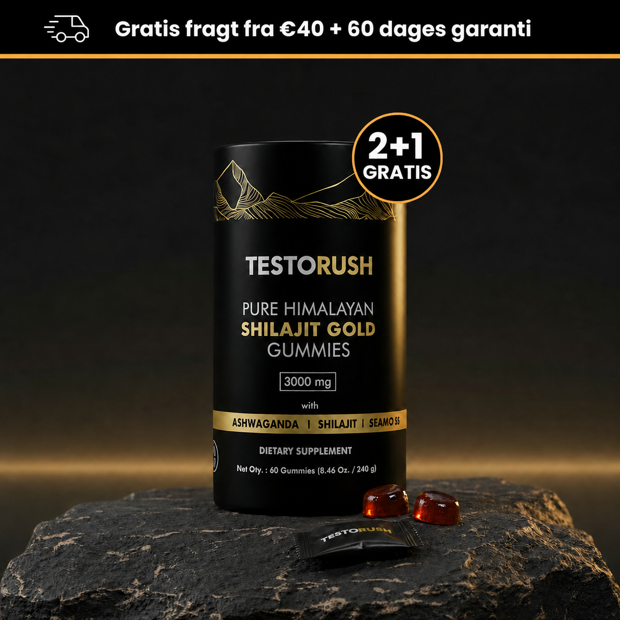 Testorush Daily Gummies