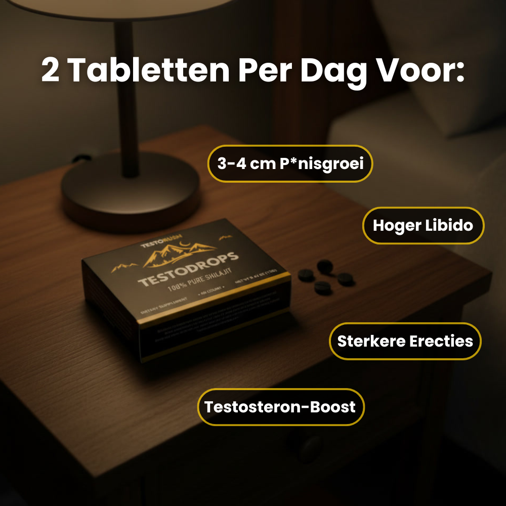 TestoDrops - Voor Maximale Bedprestaties
