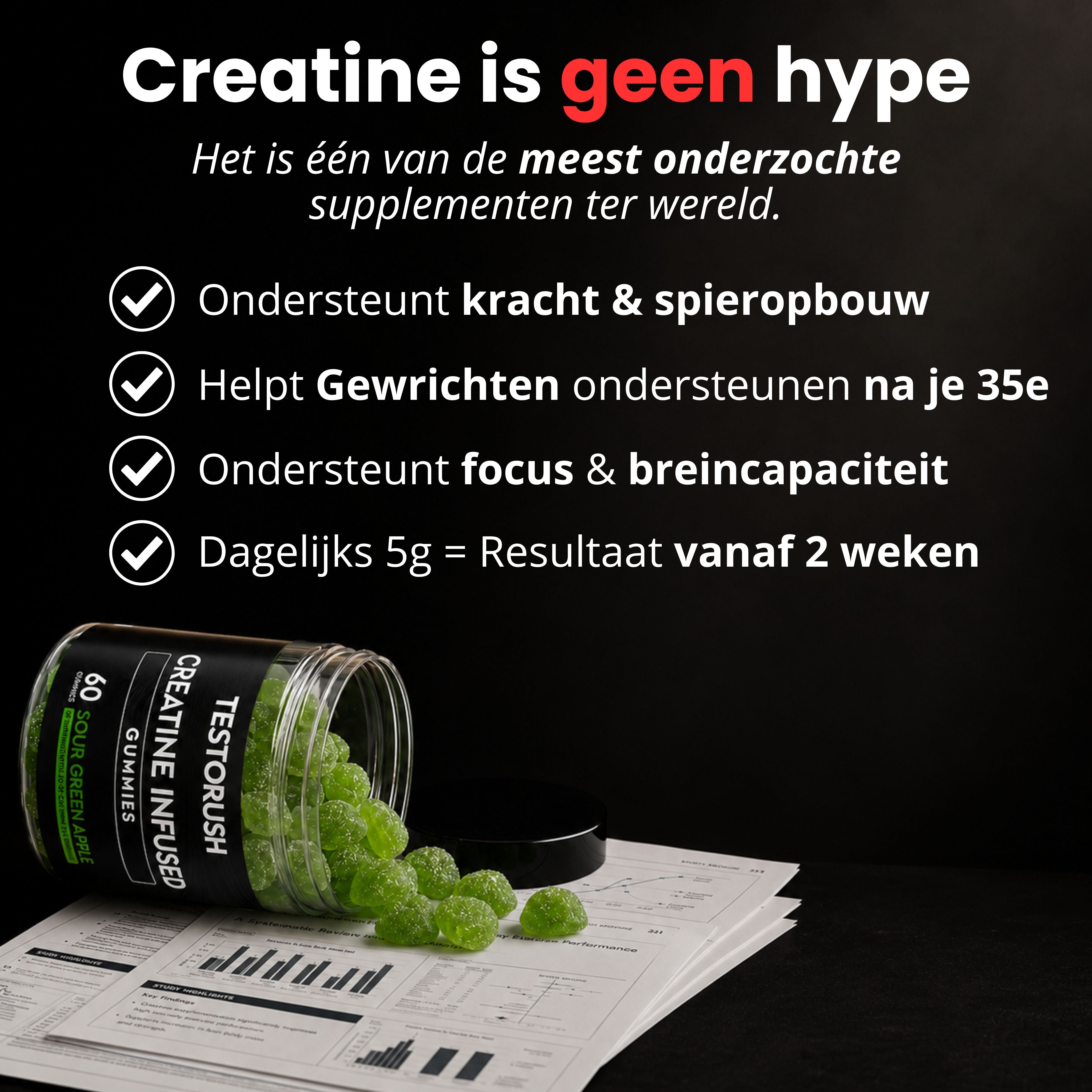 TestoRush | Creatine Gummies