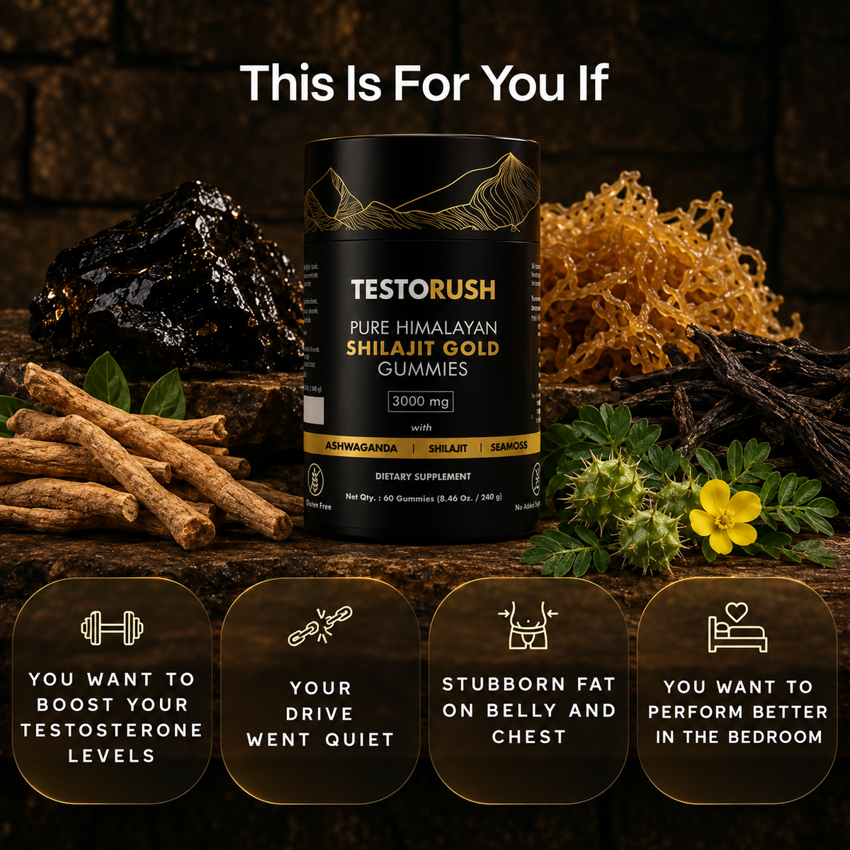 Testorush Daily Gummies™
