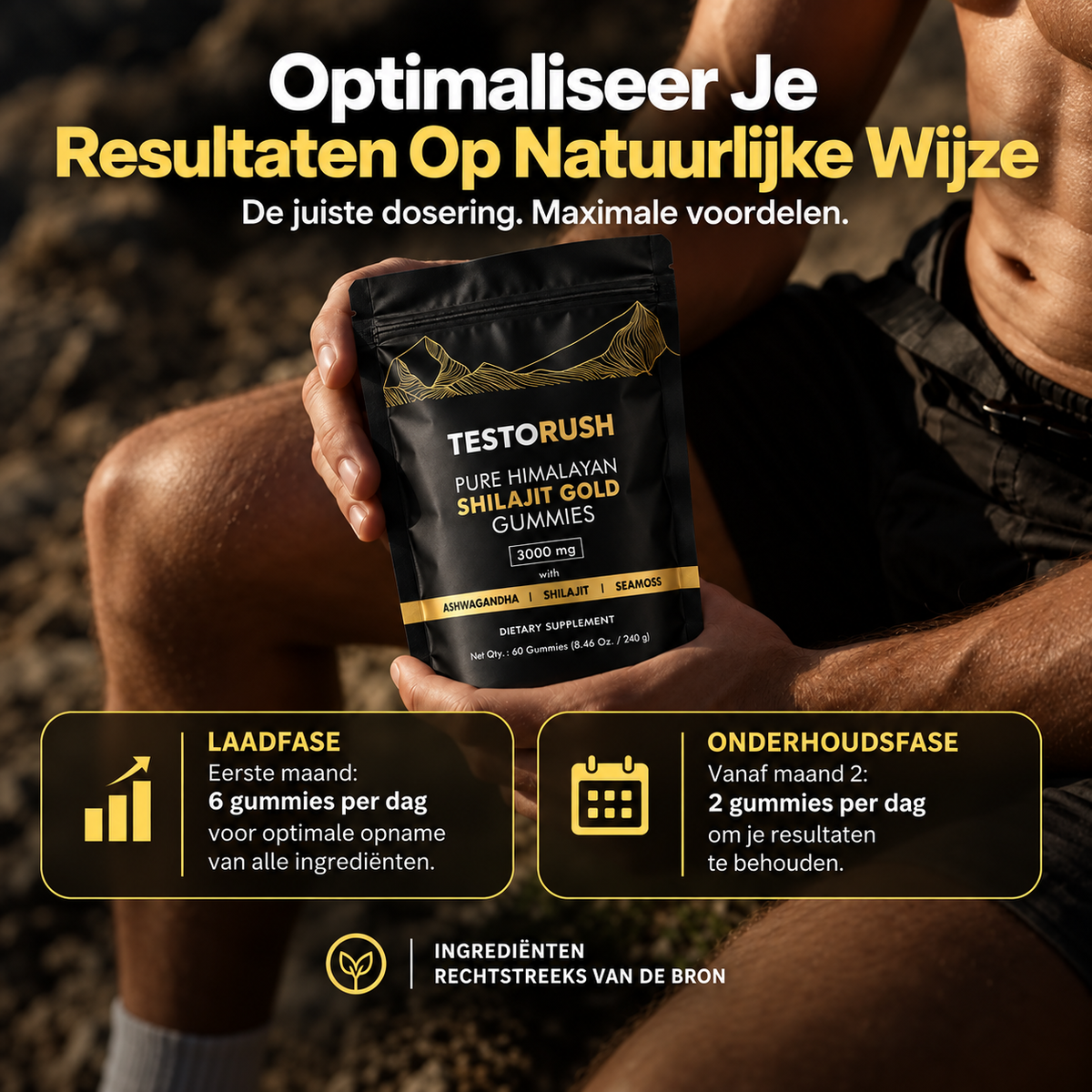 Testorush | Je Dagelijkse Testosteron Boost