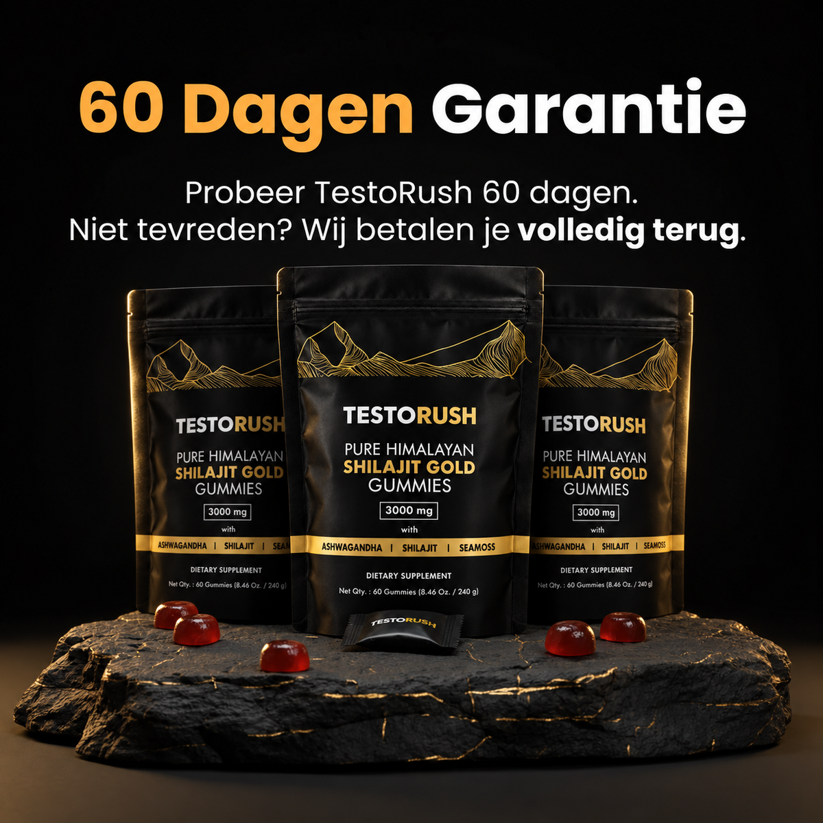 Testorush | Je Dagelijkse Testosteron Boost