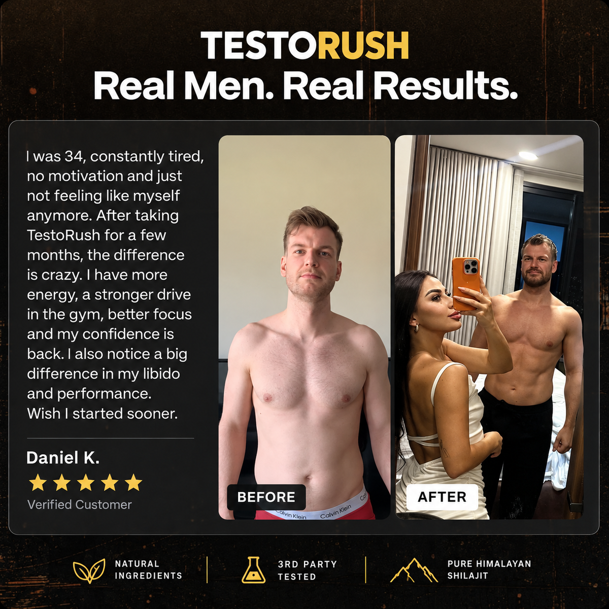 Testorush Daily Gummies™
