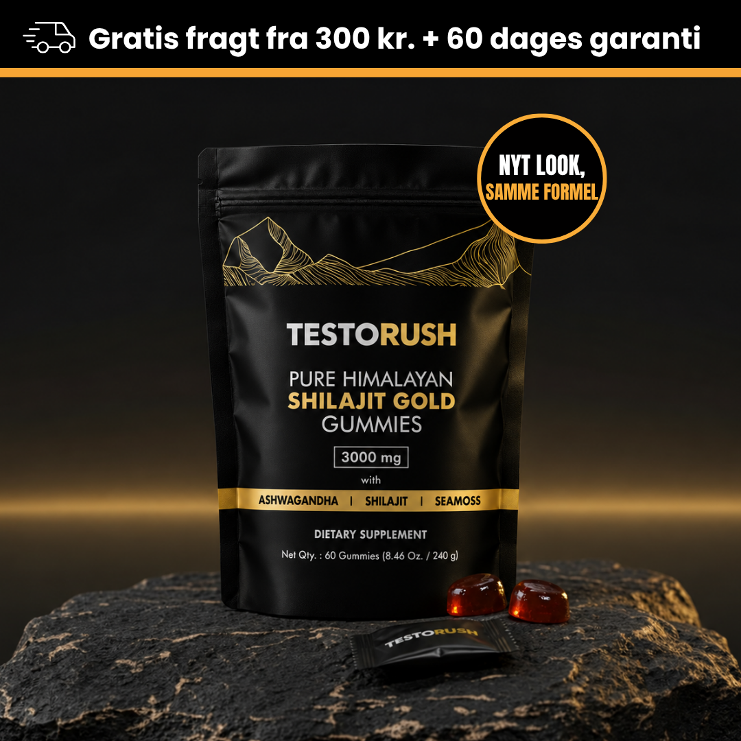 TestoRush | Dit daglige testosteronboost 🇩🇰