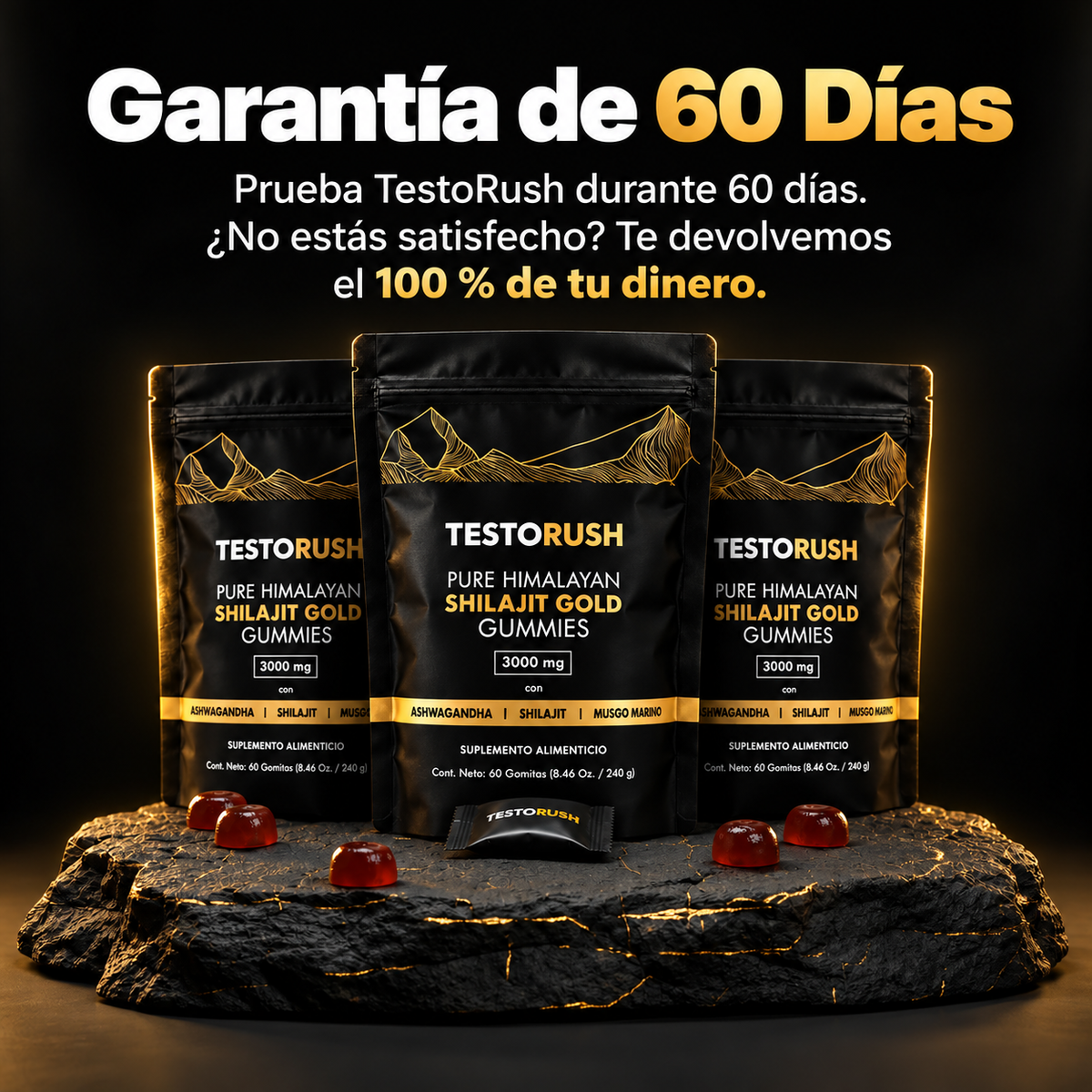 TestoRush | Tu dosis diaria de testosterona
